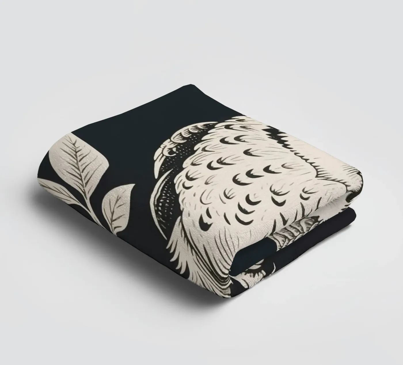 Uil badhanddoek van knowledge