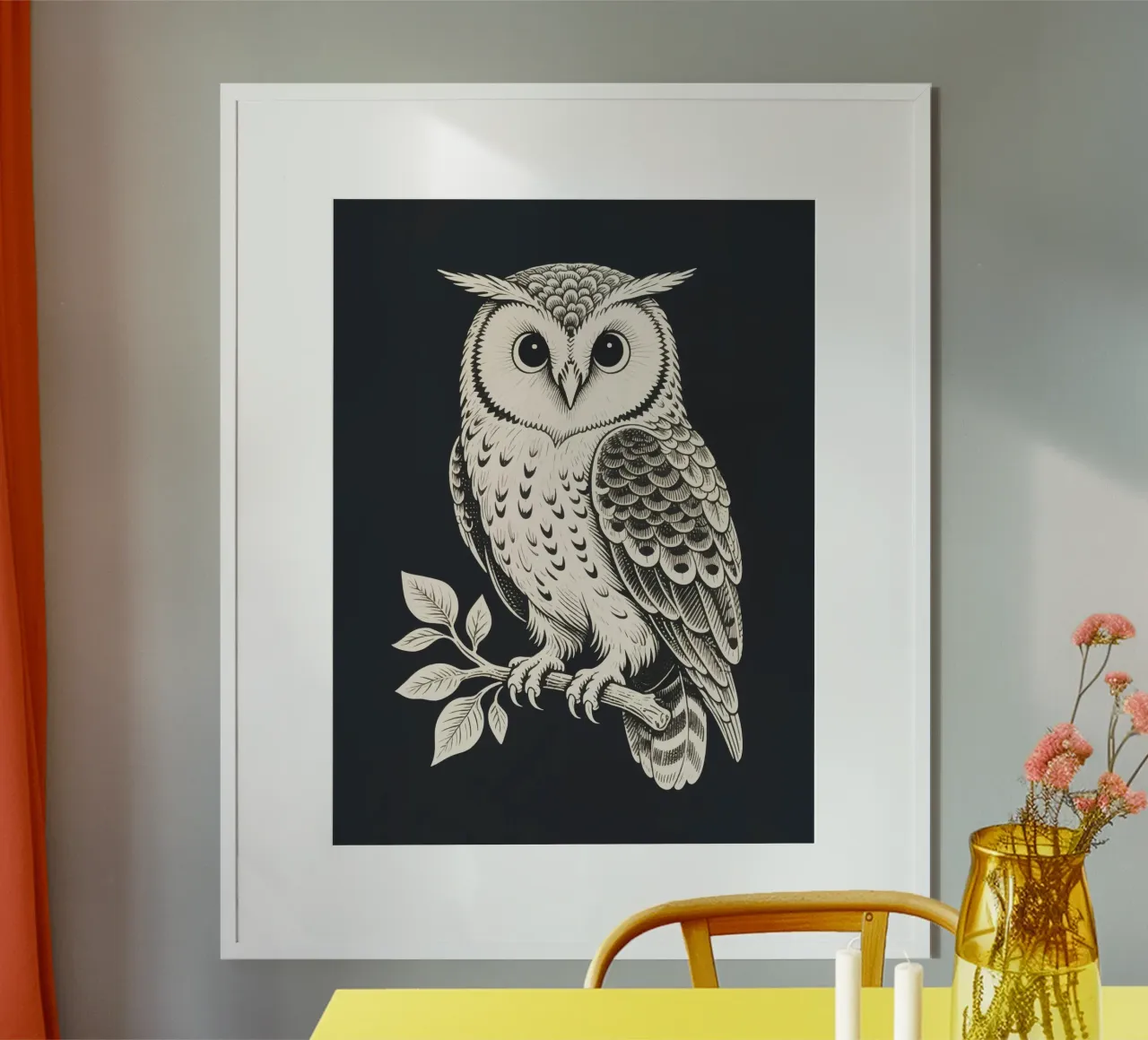 Eule Poster von knowledge