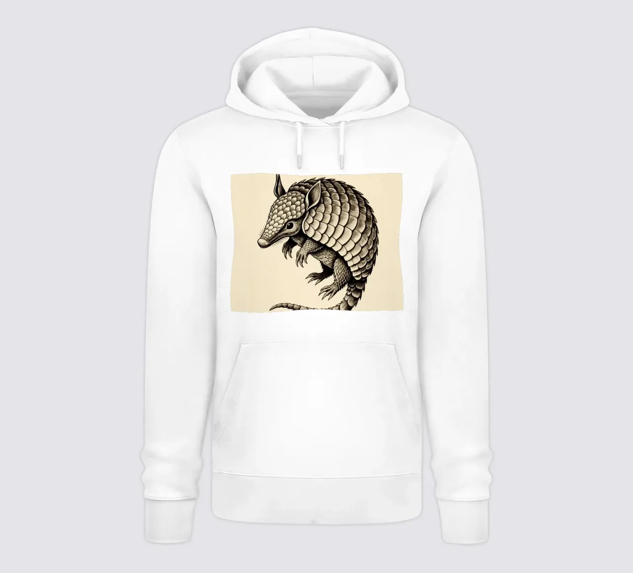 Armadillo felpa con cappuccio da knowledge