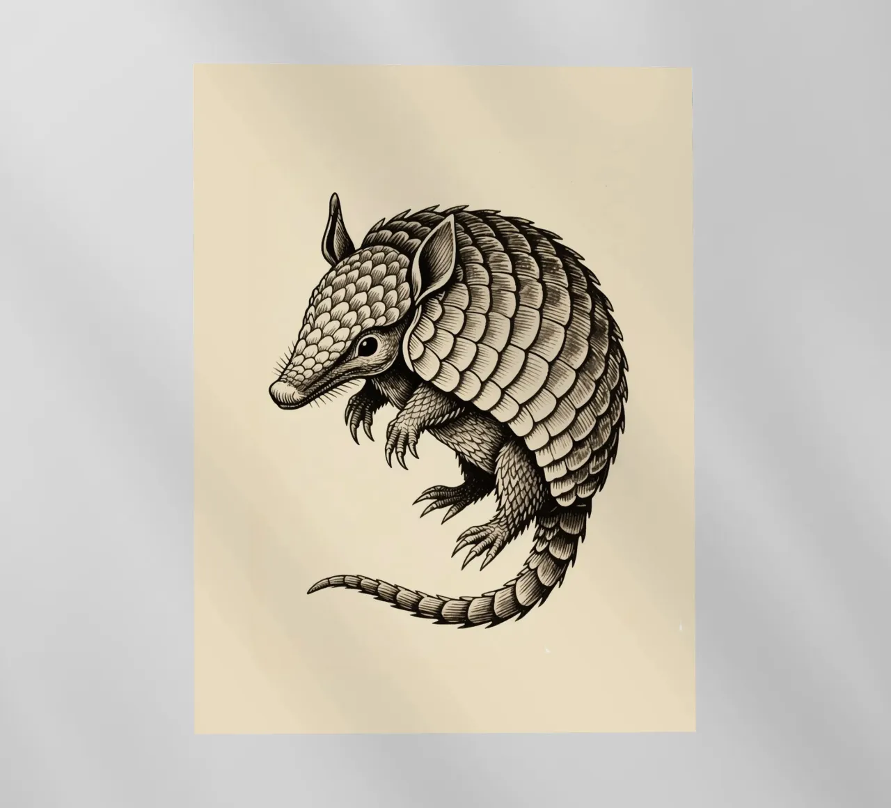 Armadillo pellicola backlit da knowledge