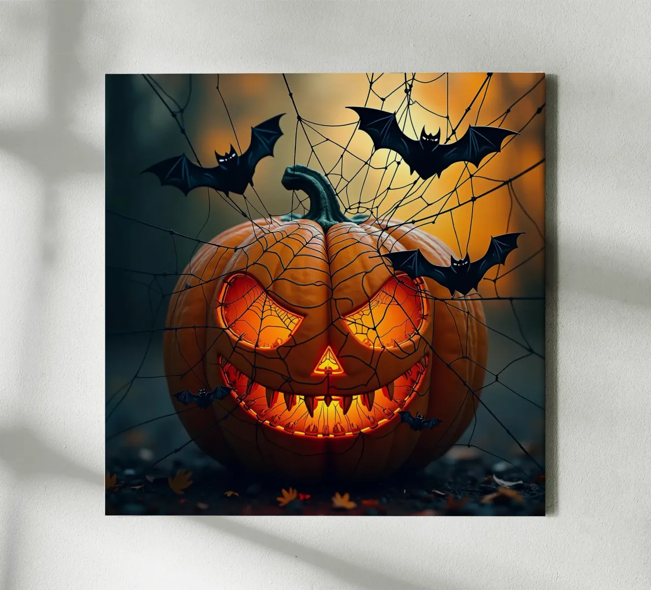 Halloween_4 tela con Cornice a cassetta da Fantasie & Mystikwelten by LK
