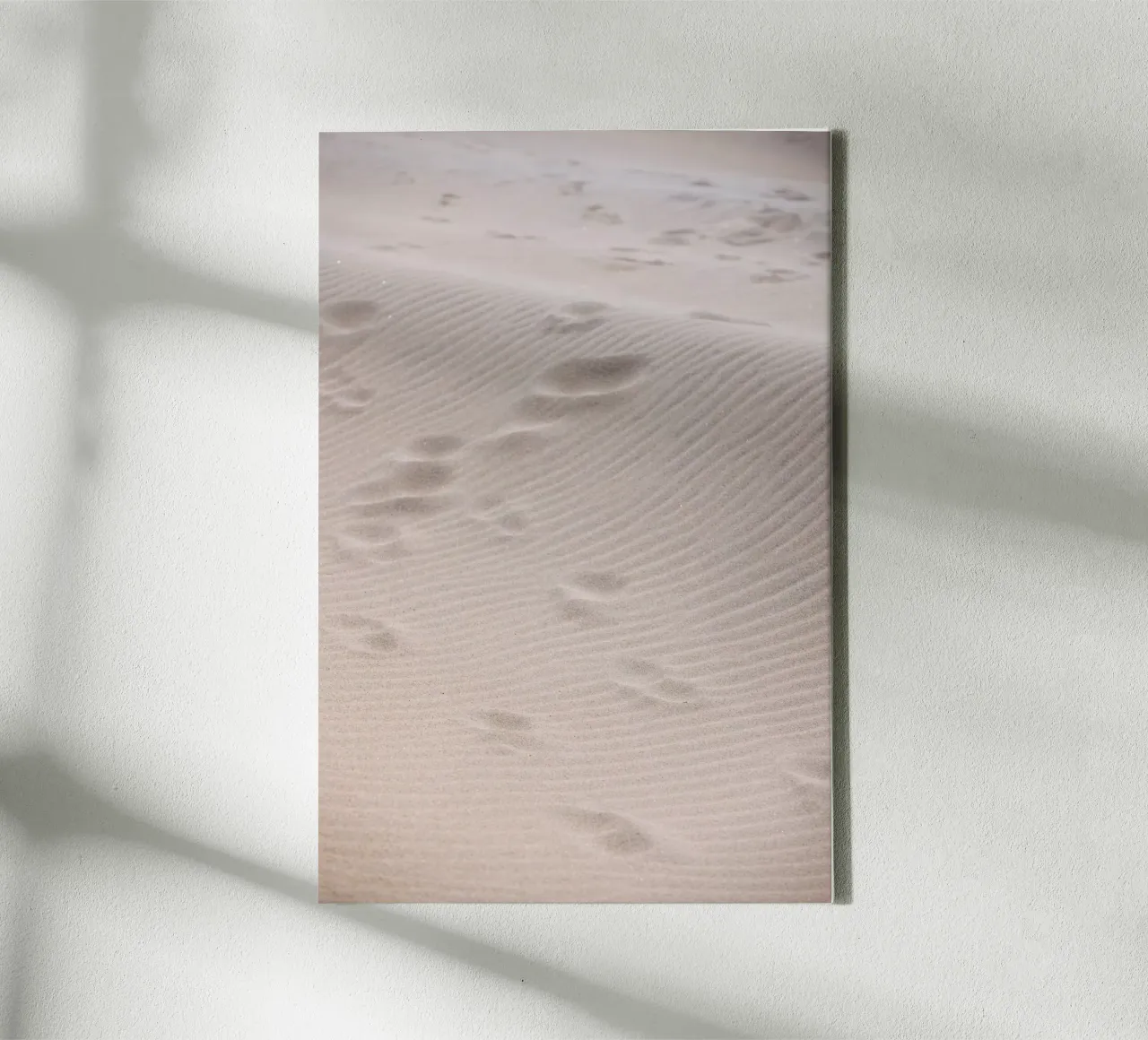 Traces in the Sand tela con Cornice a cassetta da Mareike Böhmer Photography