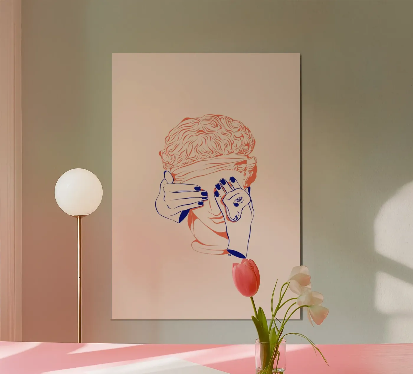 Statue poster van Lise.ya