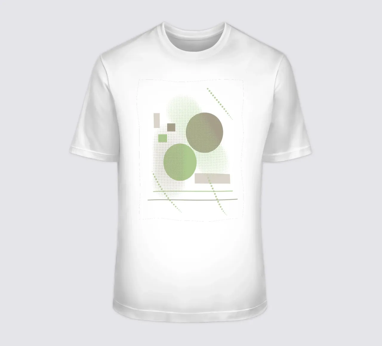 Design minimalista con elementi grafici t-shirt da BenCoStyle