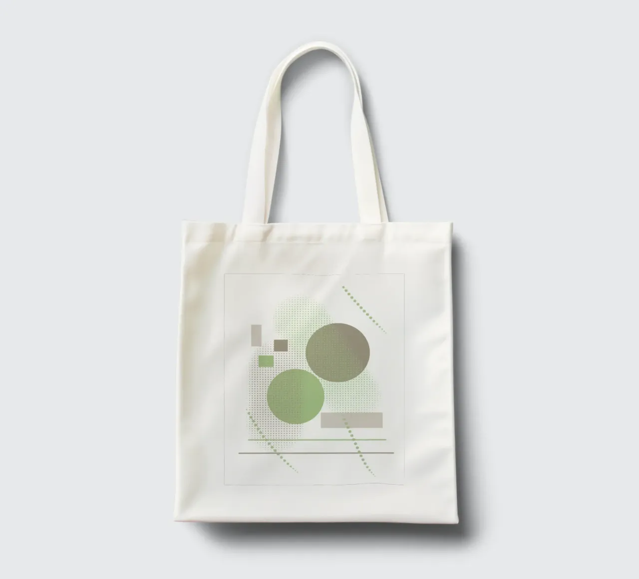 Design minimalista con elementi grafici borsa in juta da BenCoStyle