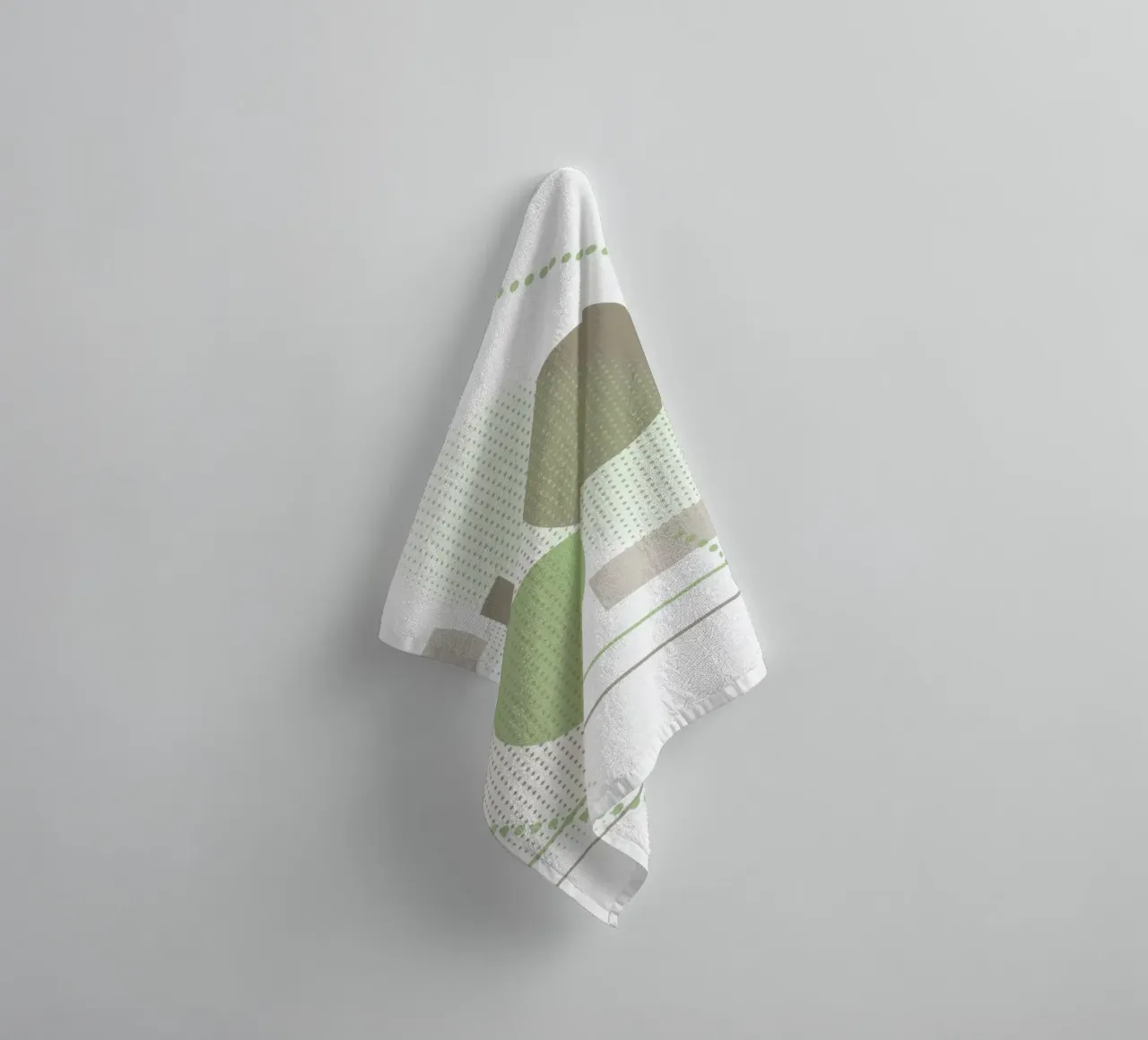 Design minimaliste avec des éléments graphiques serviette de bain de BenCoStyle