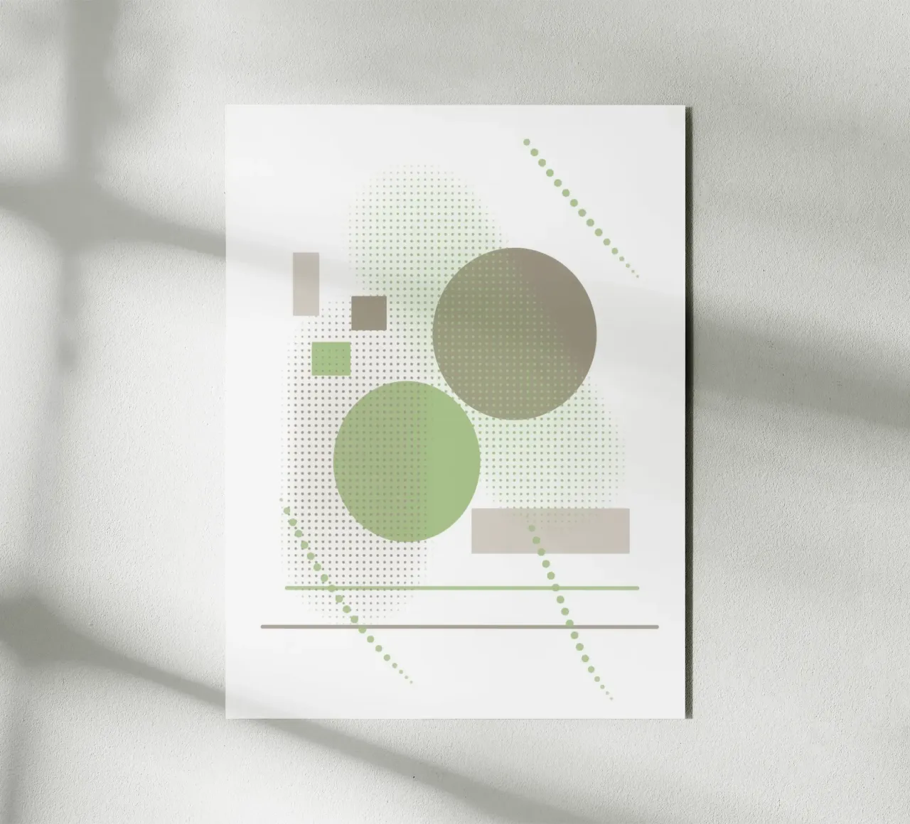 Design minimalista con elementi grafici alluminio dibond da BenCoStyle