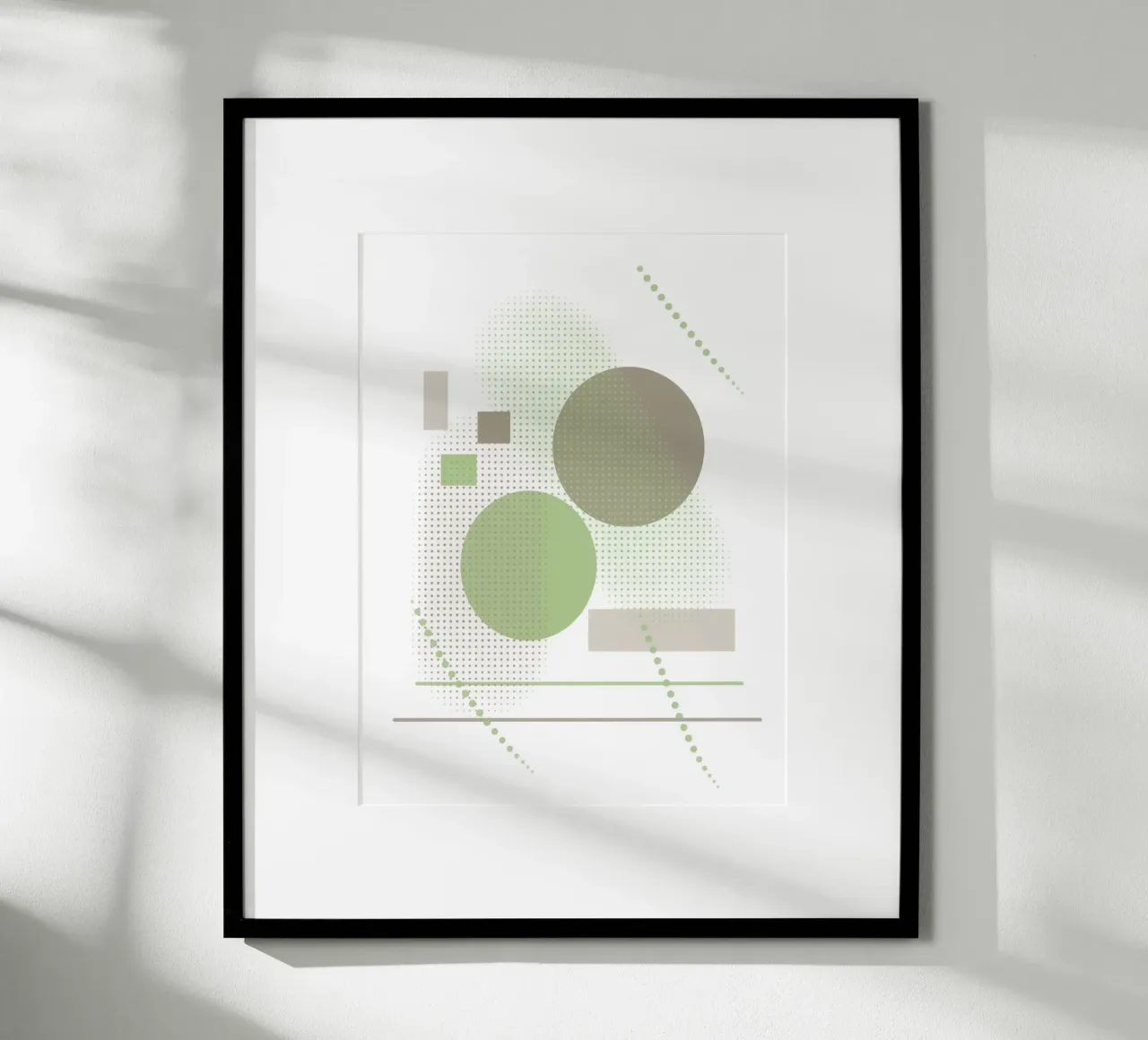 Design minimalista con elementi grafici poster da BenCoStyle