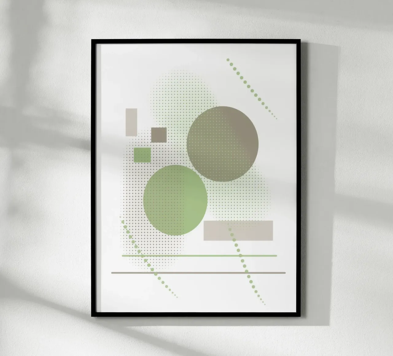 Design minimalista con elementi grafici poster da BenCoStyle