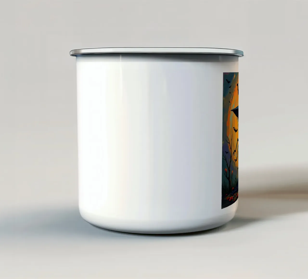 Halloween_8 tazza in smalto da Fantasie & Mystikwelten by LK
