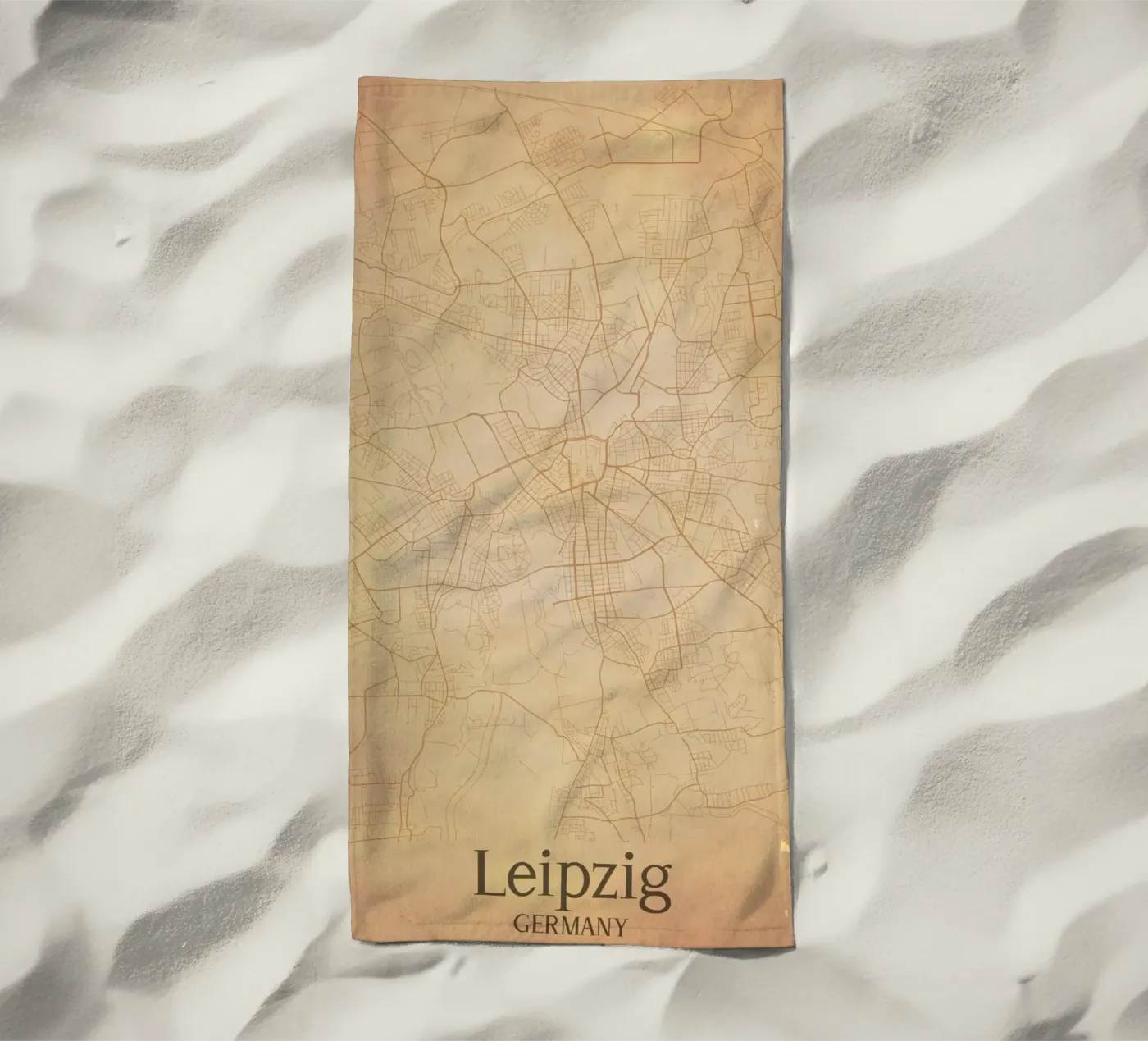 Leipzig GERMANY strandhanddoek van WorldPrint