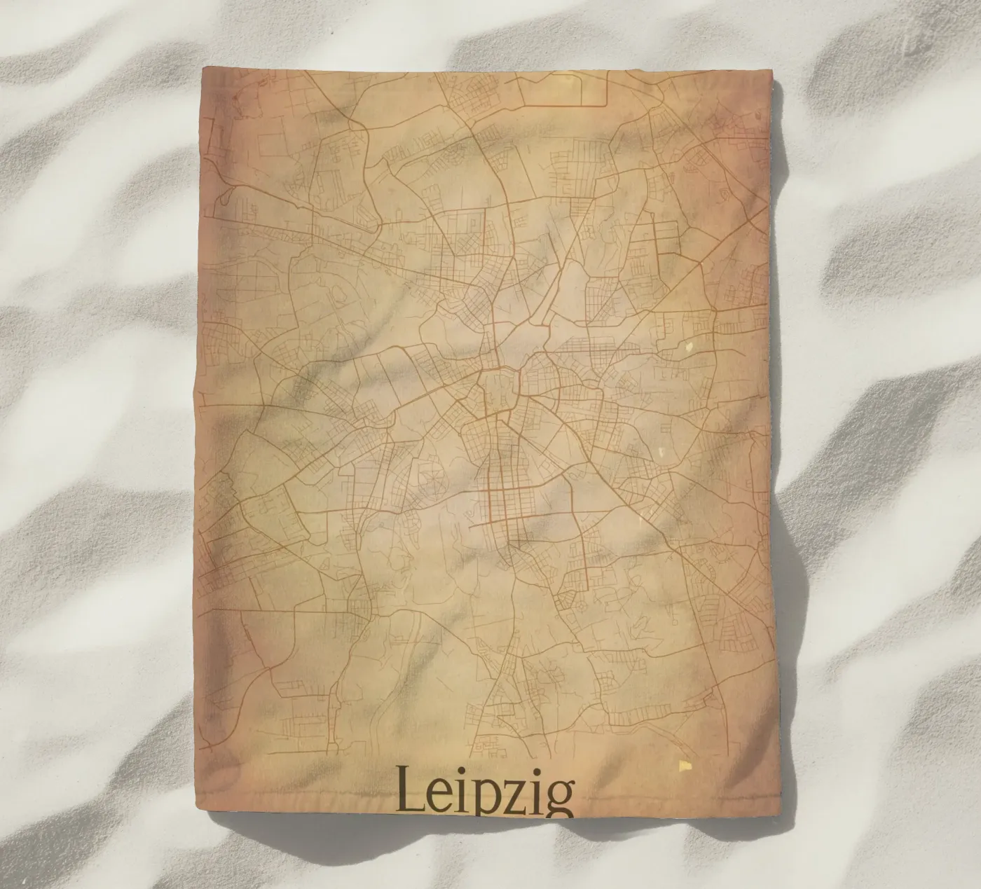 Leipzig GERMANY strandhanddoek van WorldPrint