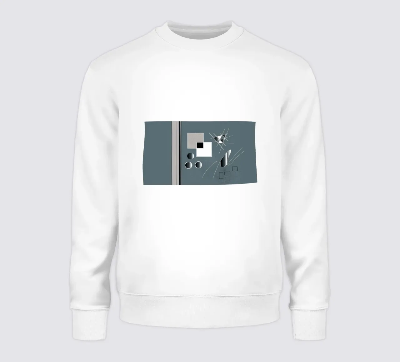 Illustrazione elegante con elementi 3D felpa da BenCoStyle