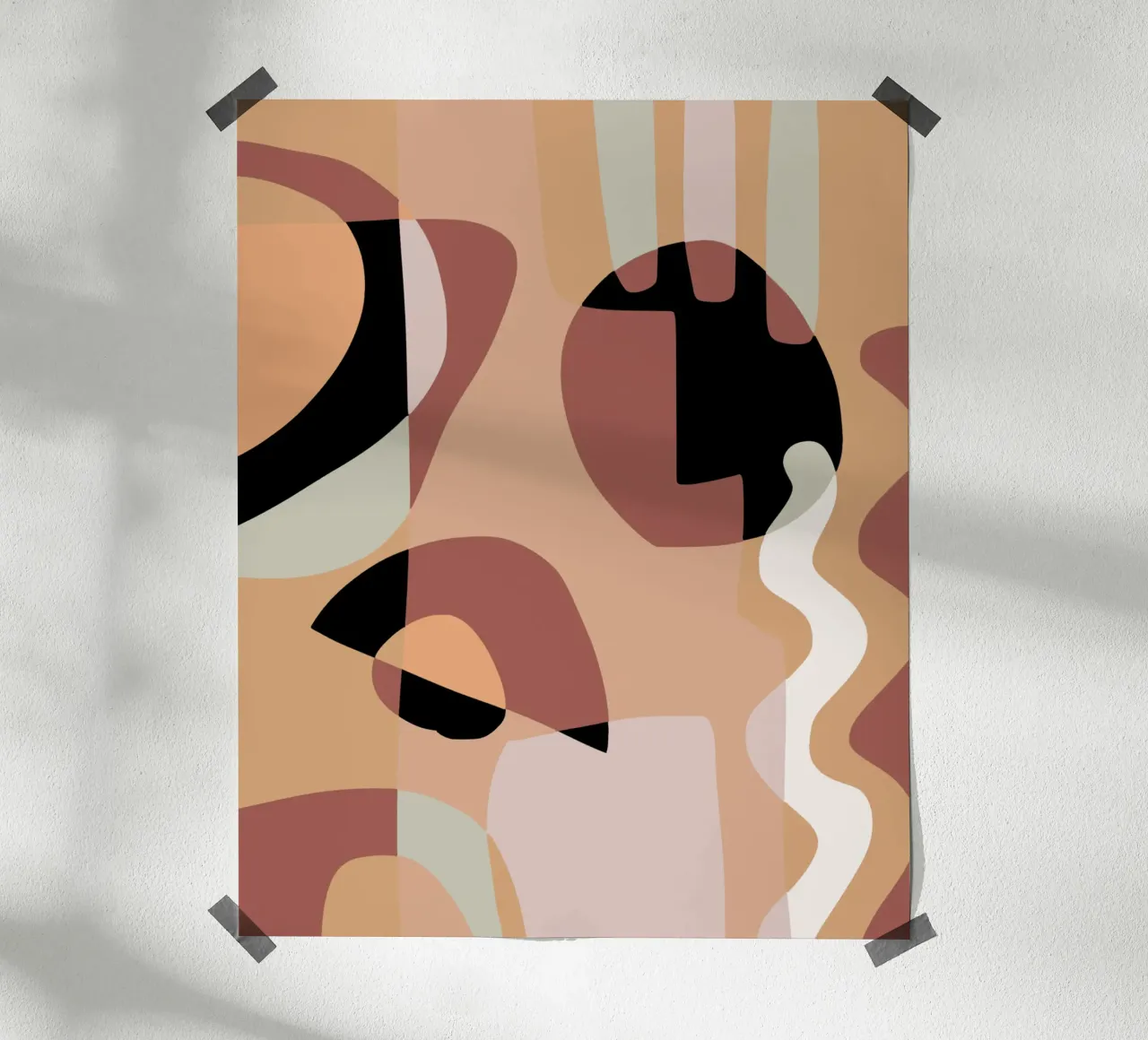 Beige mash up 03 poster da Little Dean