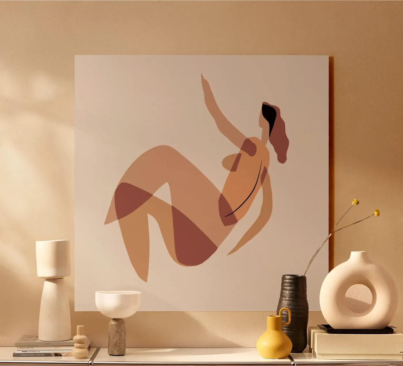 Beige nudo 11 plexiglass da Little Dean