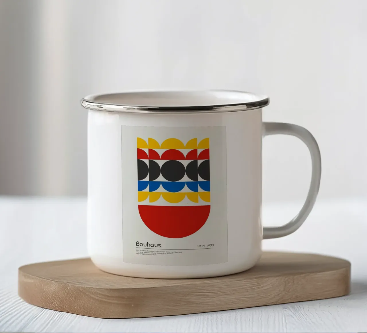 Bauhaus 1919-1933 tazza in smalto da Brooke