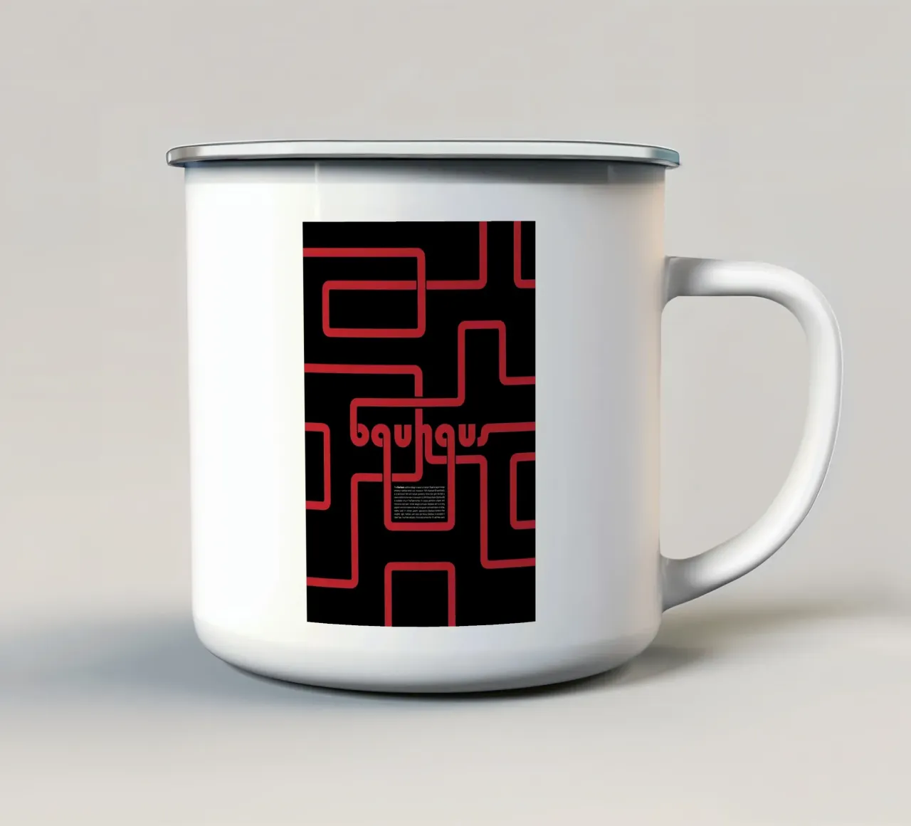 Bauhaus 1919 tazza in smalto da Brooke