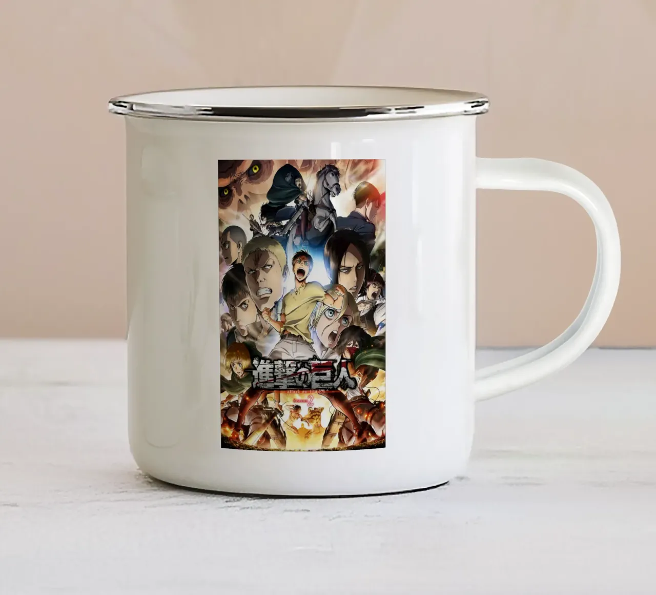 AOT S2 tazza in smalto da mary shop