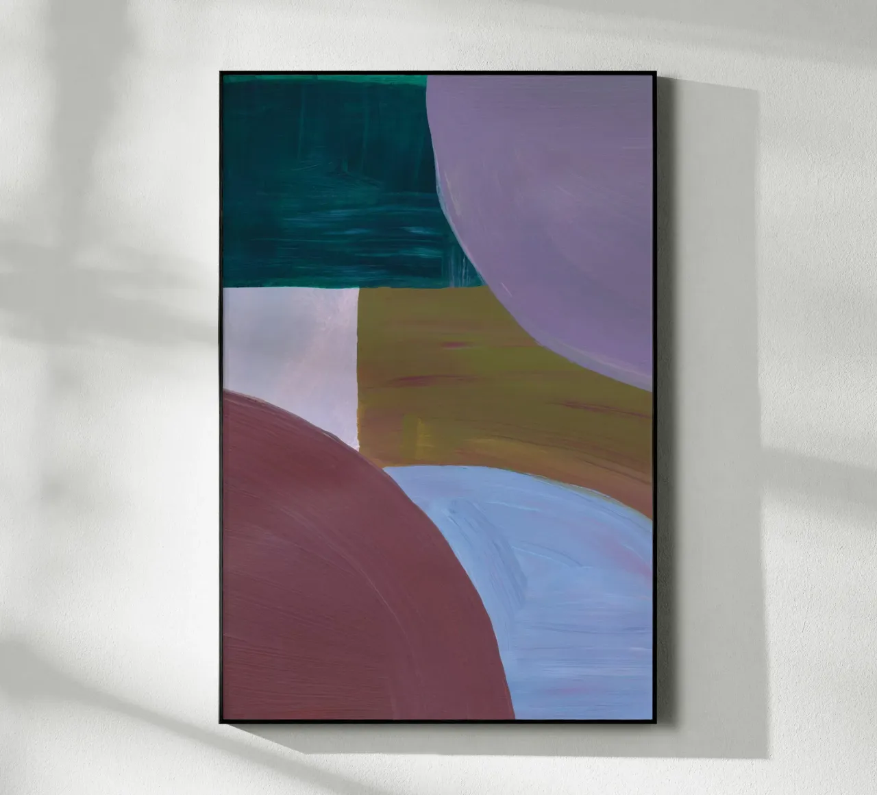 Painted Shapes 2 plexiglass da Mareike Böhmer