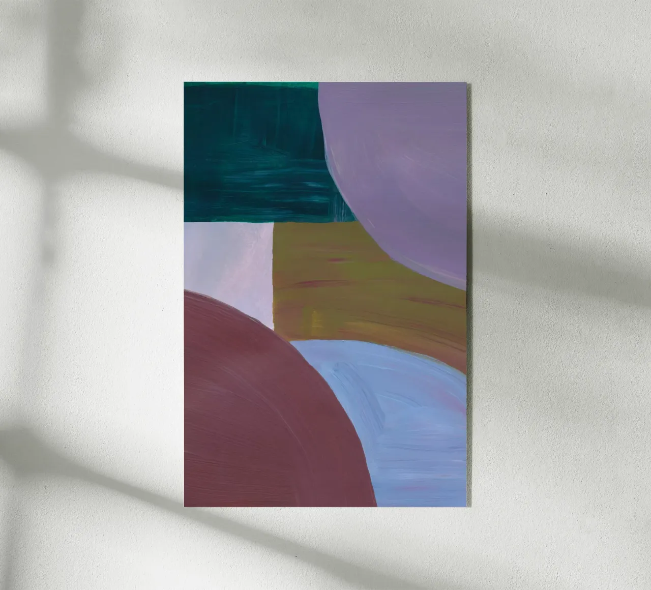 Painted Shapes 2 plexiglass da Mareike Böhmer