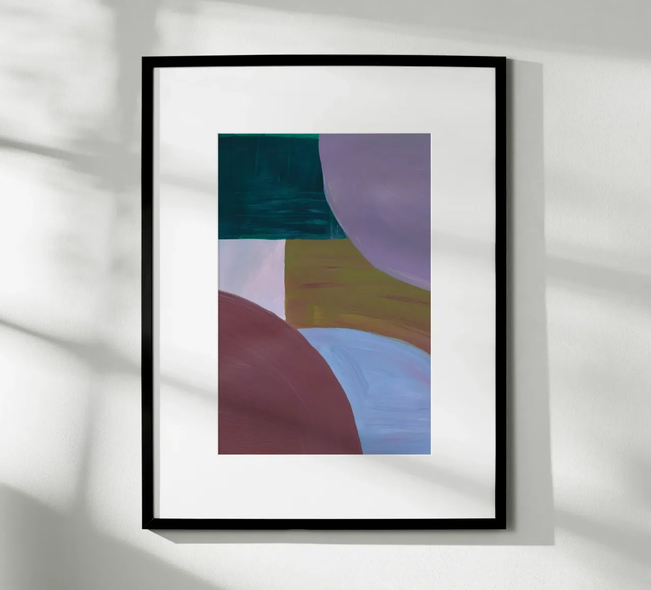 Painted Shapes 2 poster da Mareike Böhmer