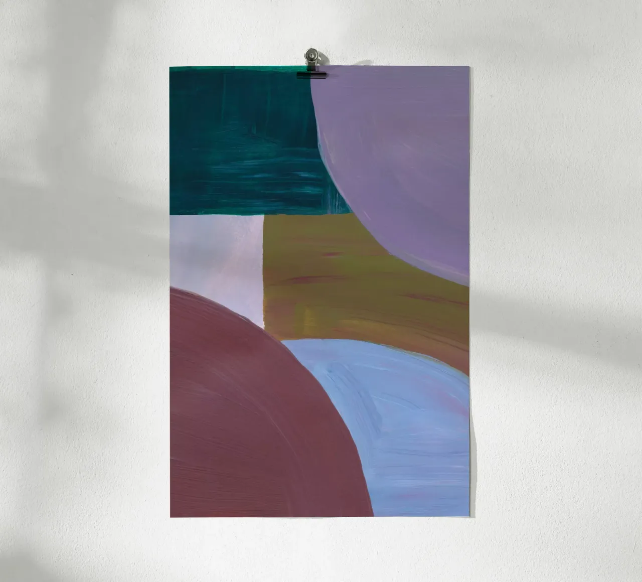 Painted Shapes 2 poster da Mareike Böhmer