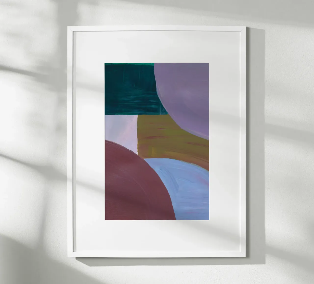 Painted Shapes 2 poster da Mareike Böhmer