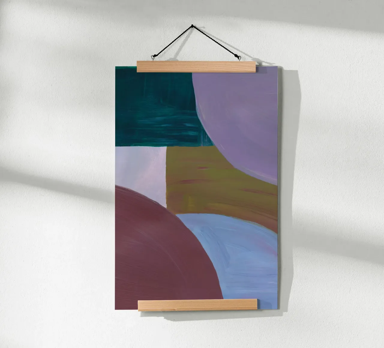 Painted Shapes 2 poster da Mareike Böhmer