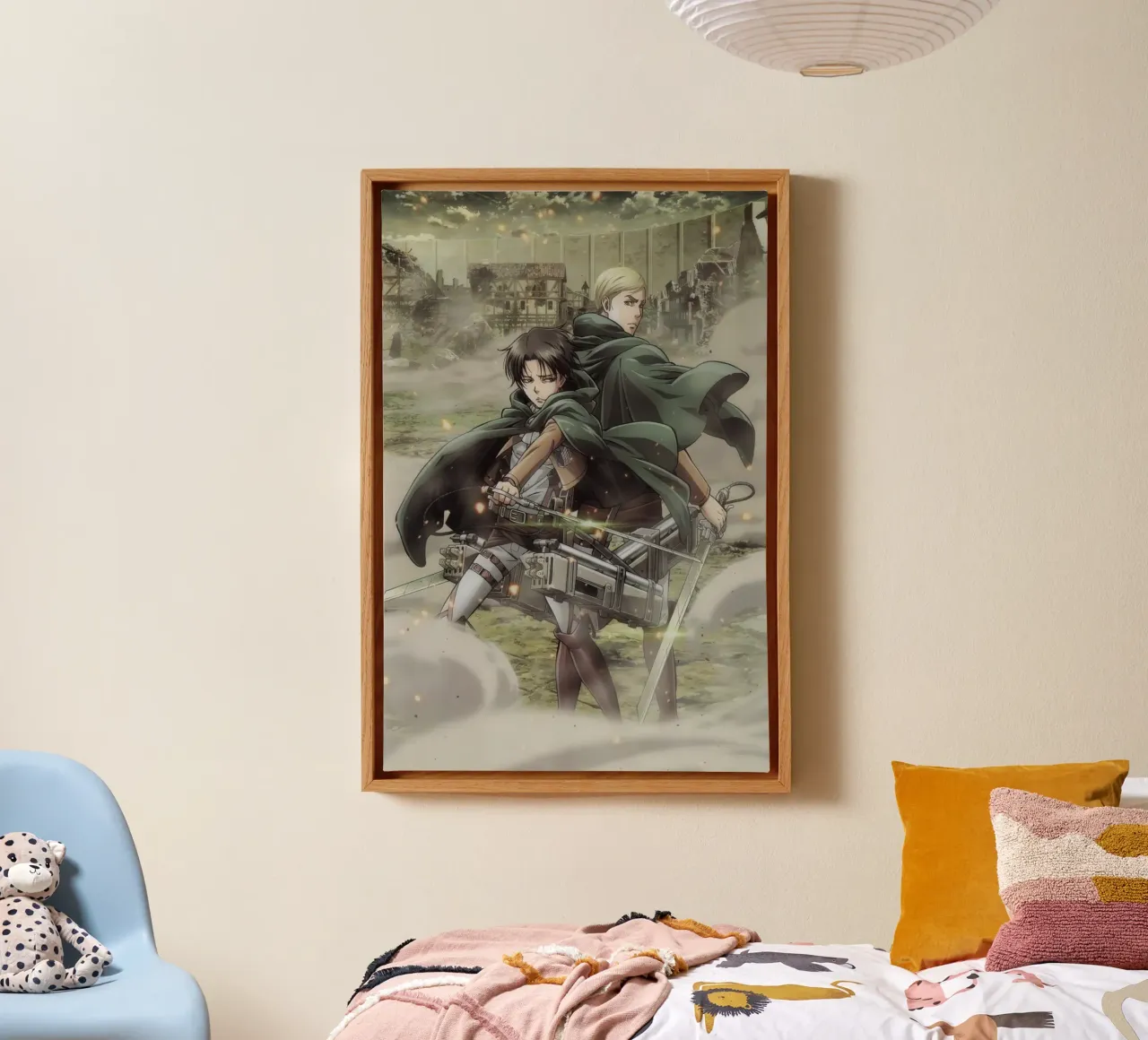 Erwin Levi canvas met Baklijst van mary shop
