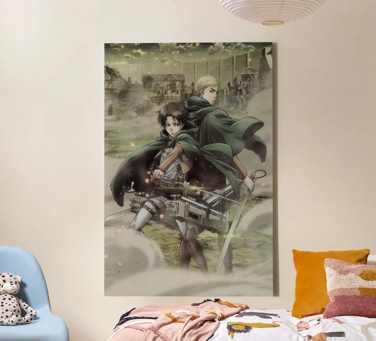 Erwin Levi canvas met Baklijst van mary shop