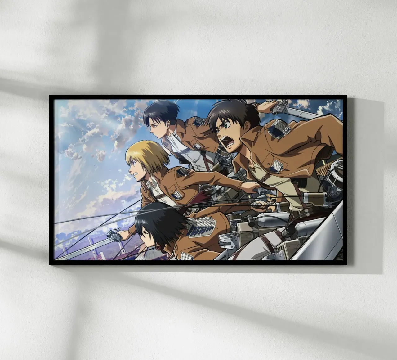 Levi eren poster con telaio in alluminio da mary shop
