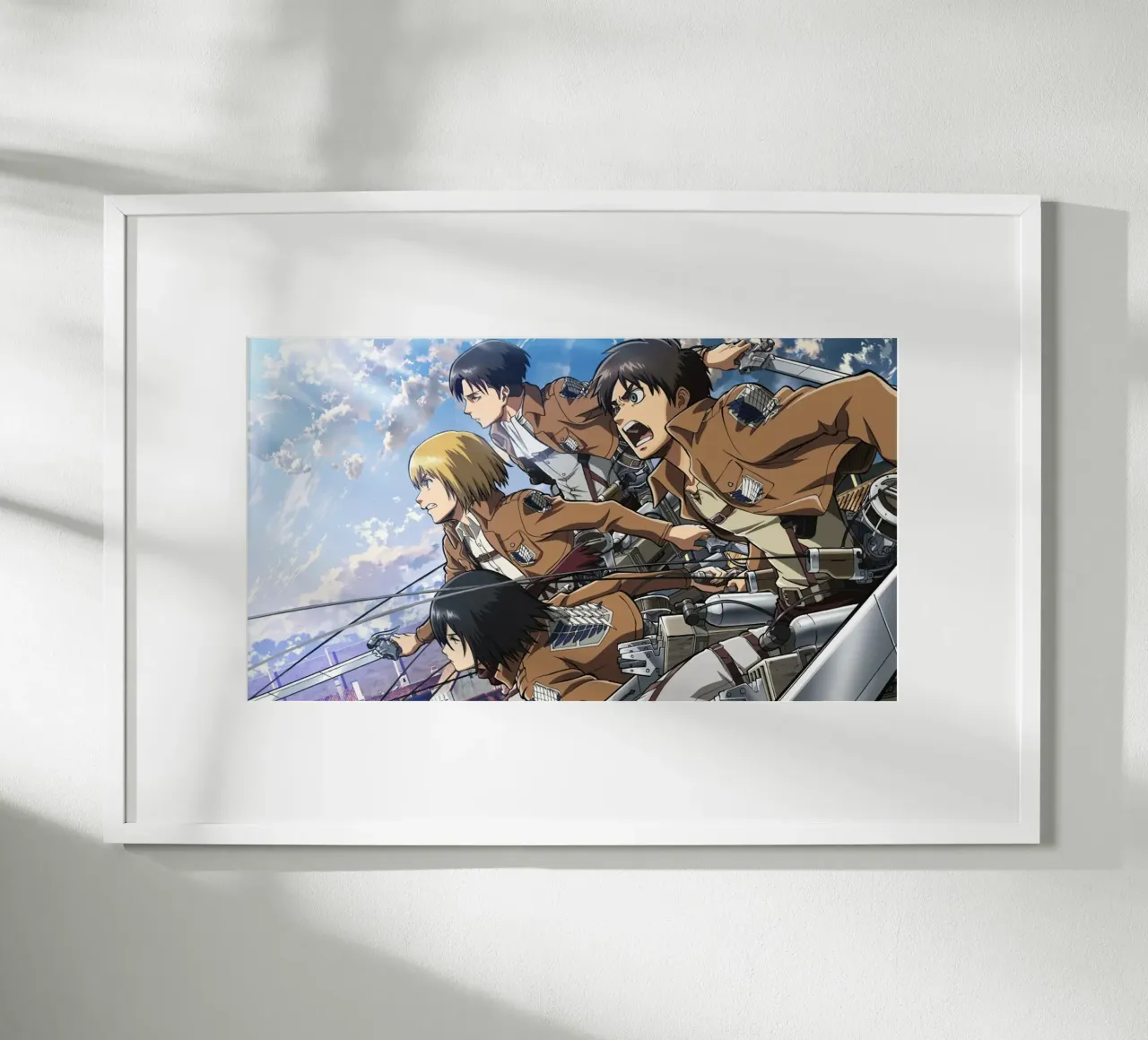 Levi eren poster con telaio in alluminio da mary shop