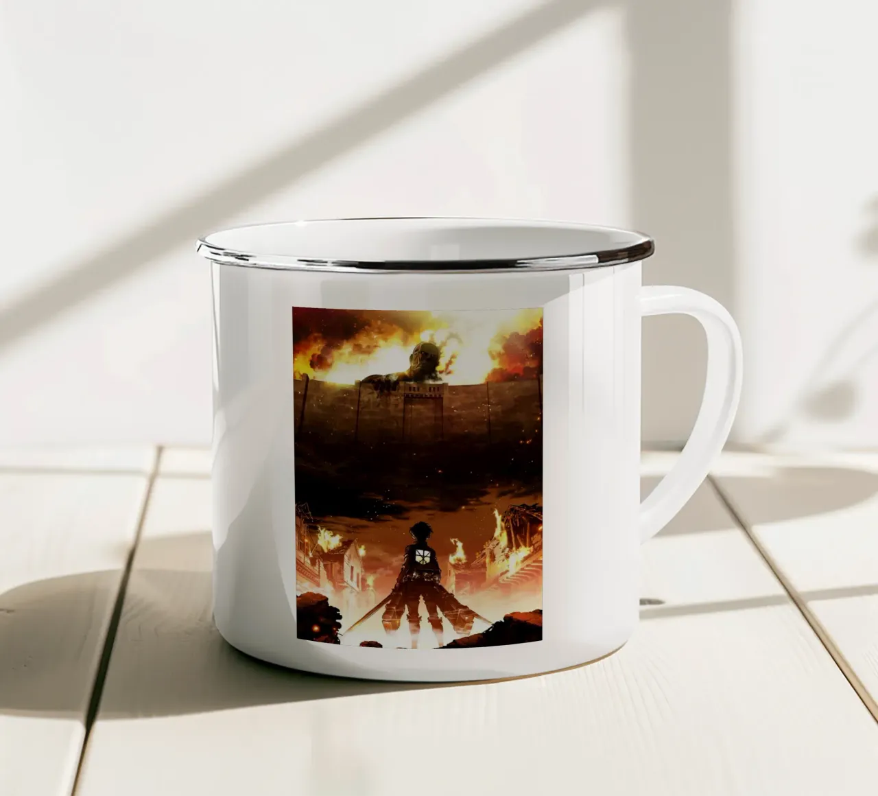 Stagione 1 tazza in smalto da mary shop