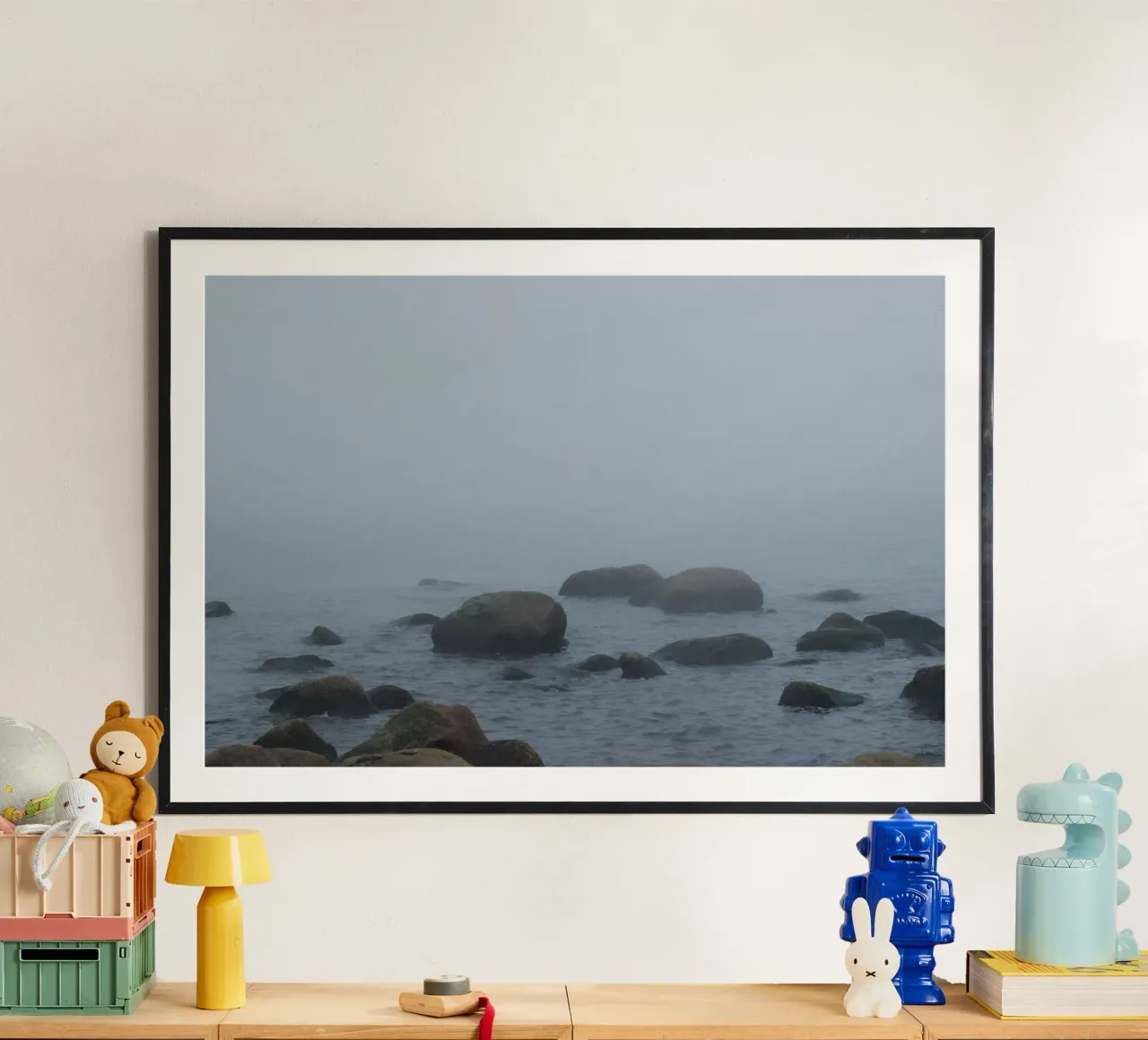 Foggy sea poster da Carol Maia