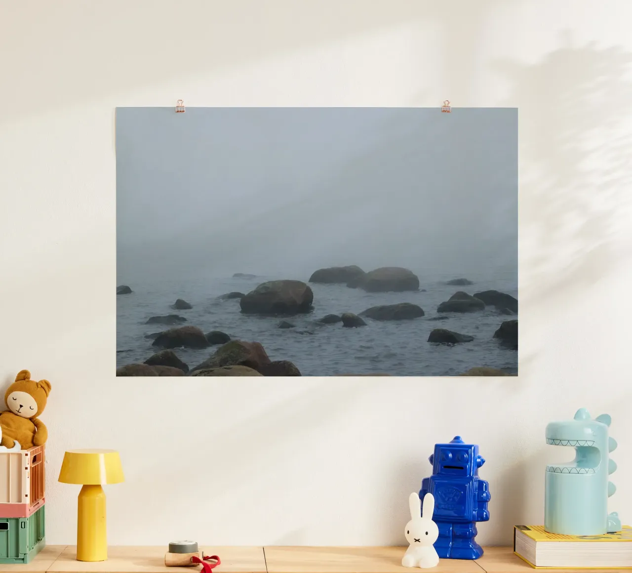 Foggy sea poster da Carol Maia