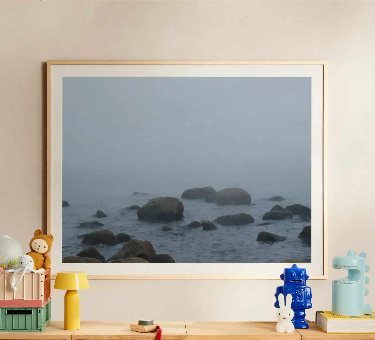 Foggy sea poster da Carol Maia