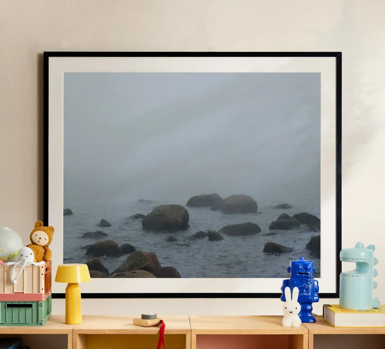 Foggy sea poster da Carol Maia