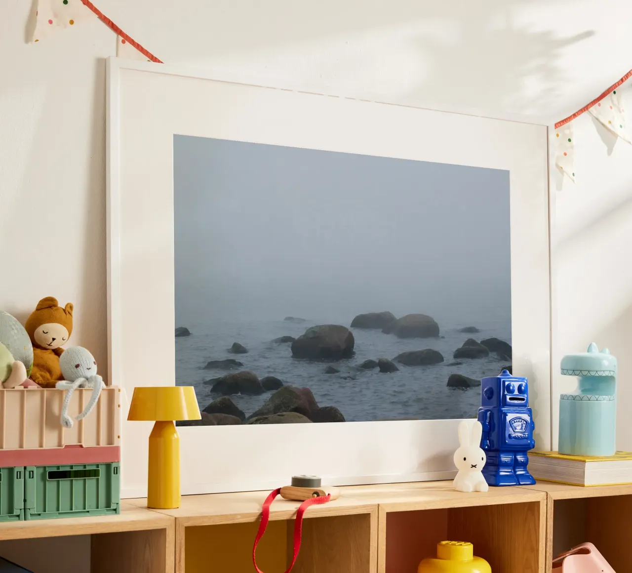 Foggy sea poster da Carol Maia