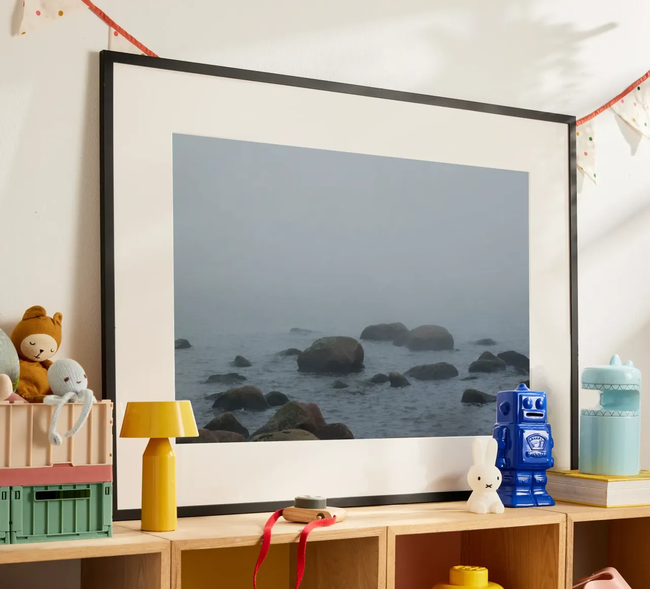 Foggy sea poster da Carol Maia