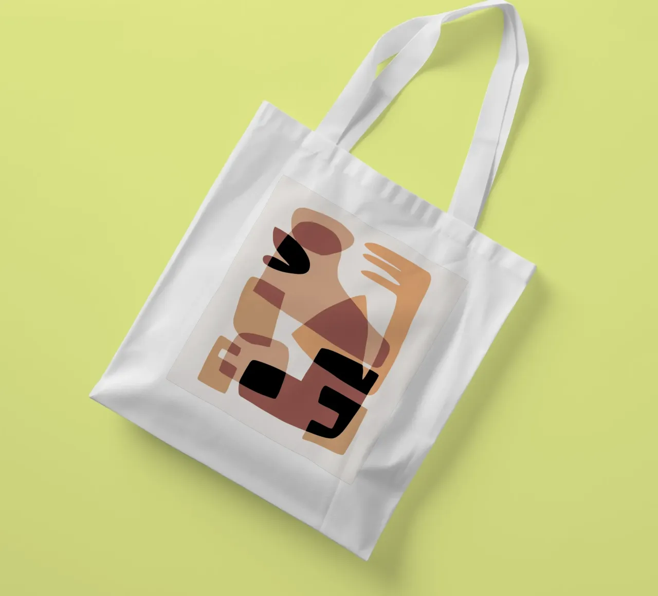 Mash up beige 04 tote bag de Little Dean