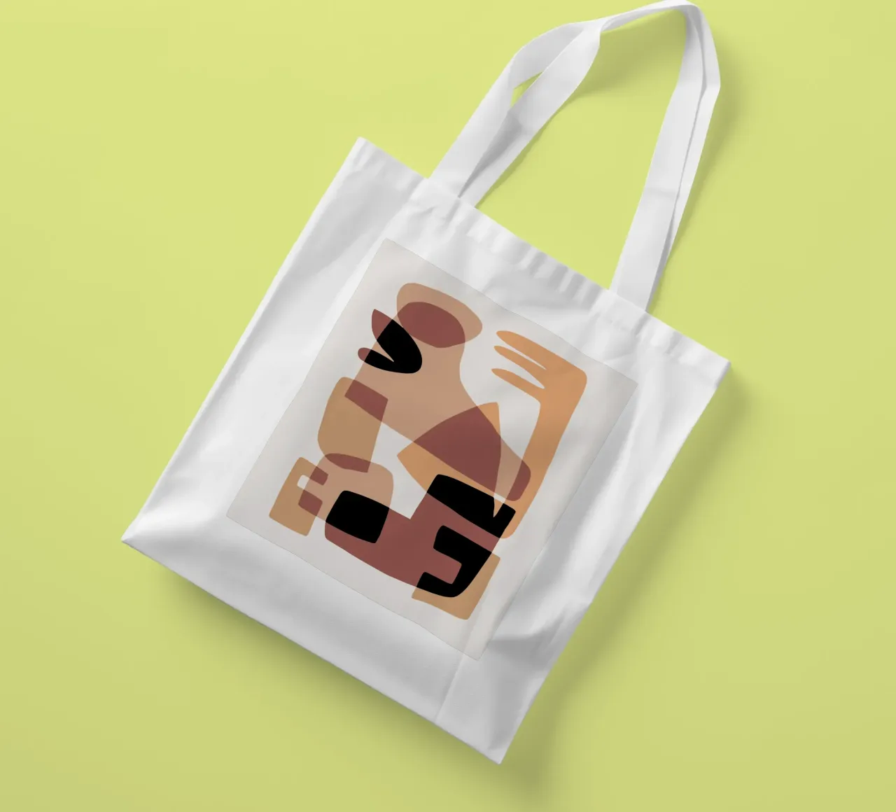 Mash up beige 04 tote bag de Little Dean