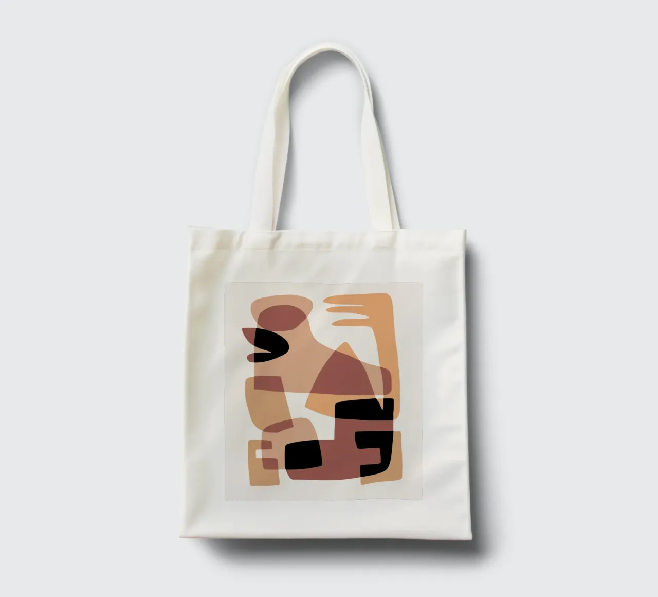 Mash up beige 04 tote bag de Little Dean