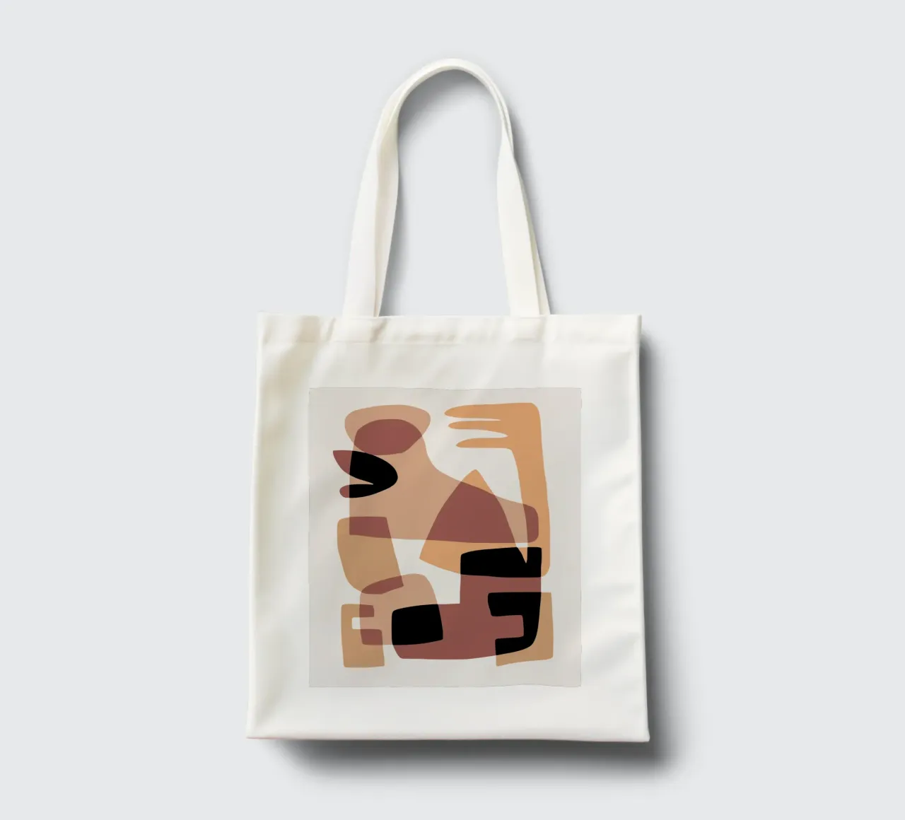 Mash up beige 04 tote bag de Little Dean
