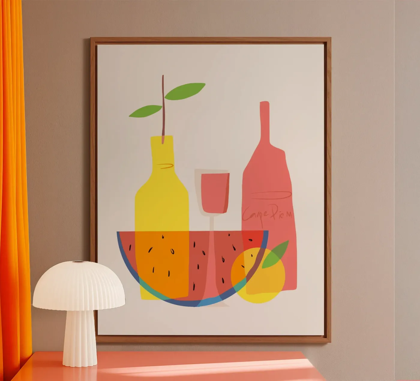 Melone e vino pannello forex da Little Dean