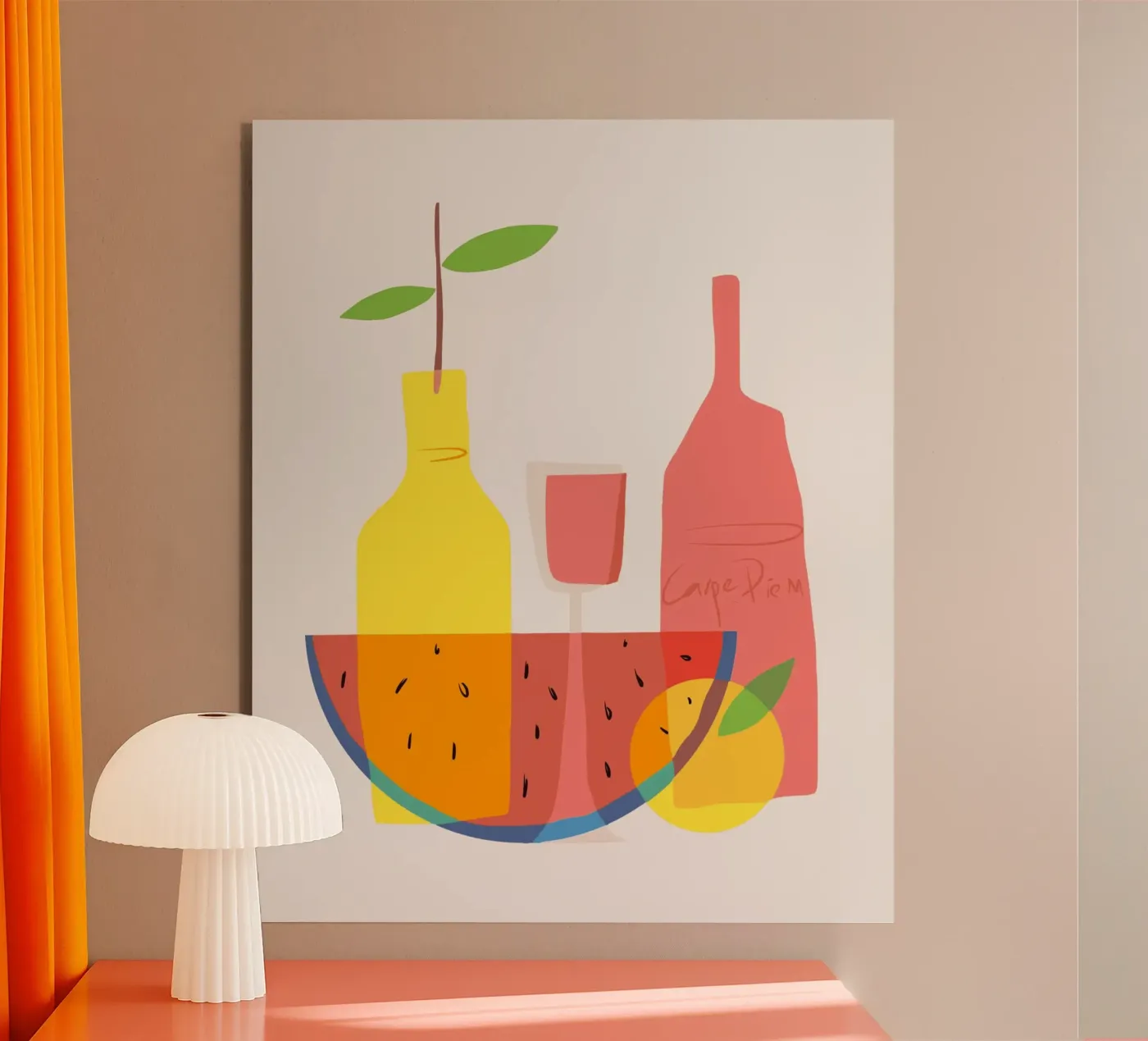Melone e vino pannello forex da Little Dean