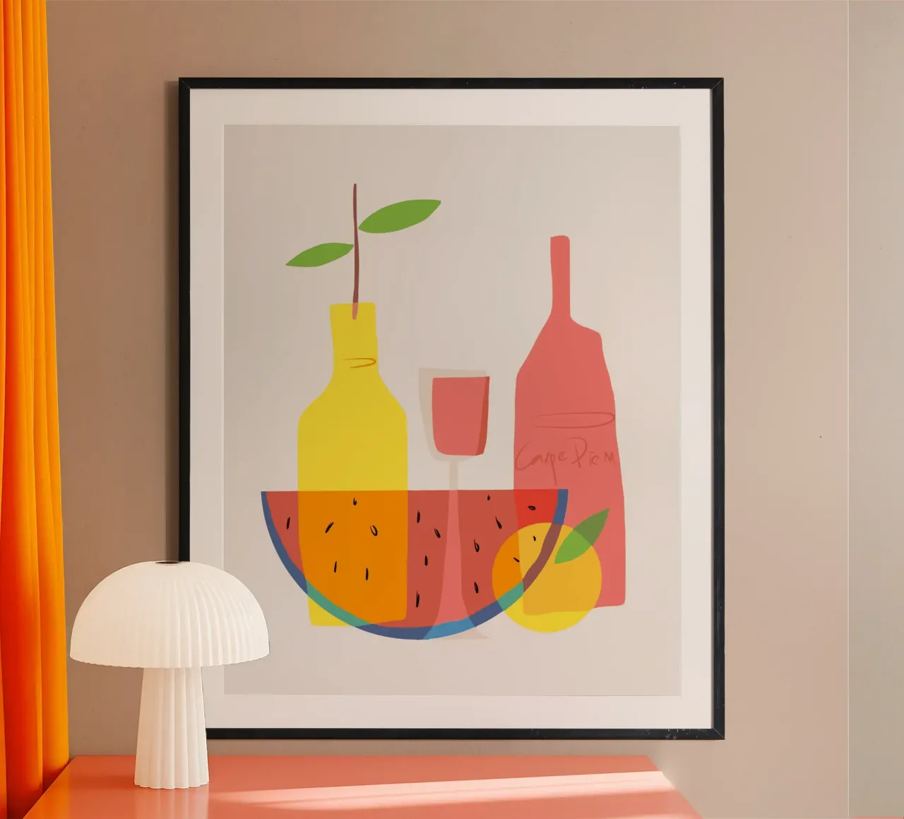 Melone e vino poster da Little Dean