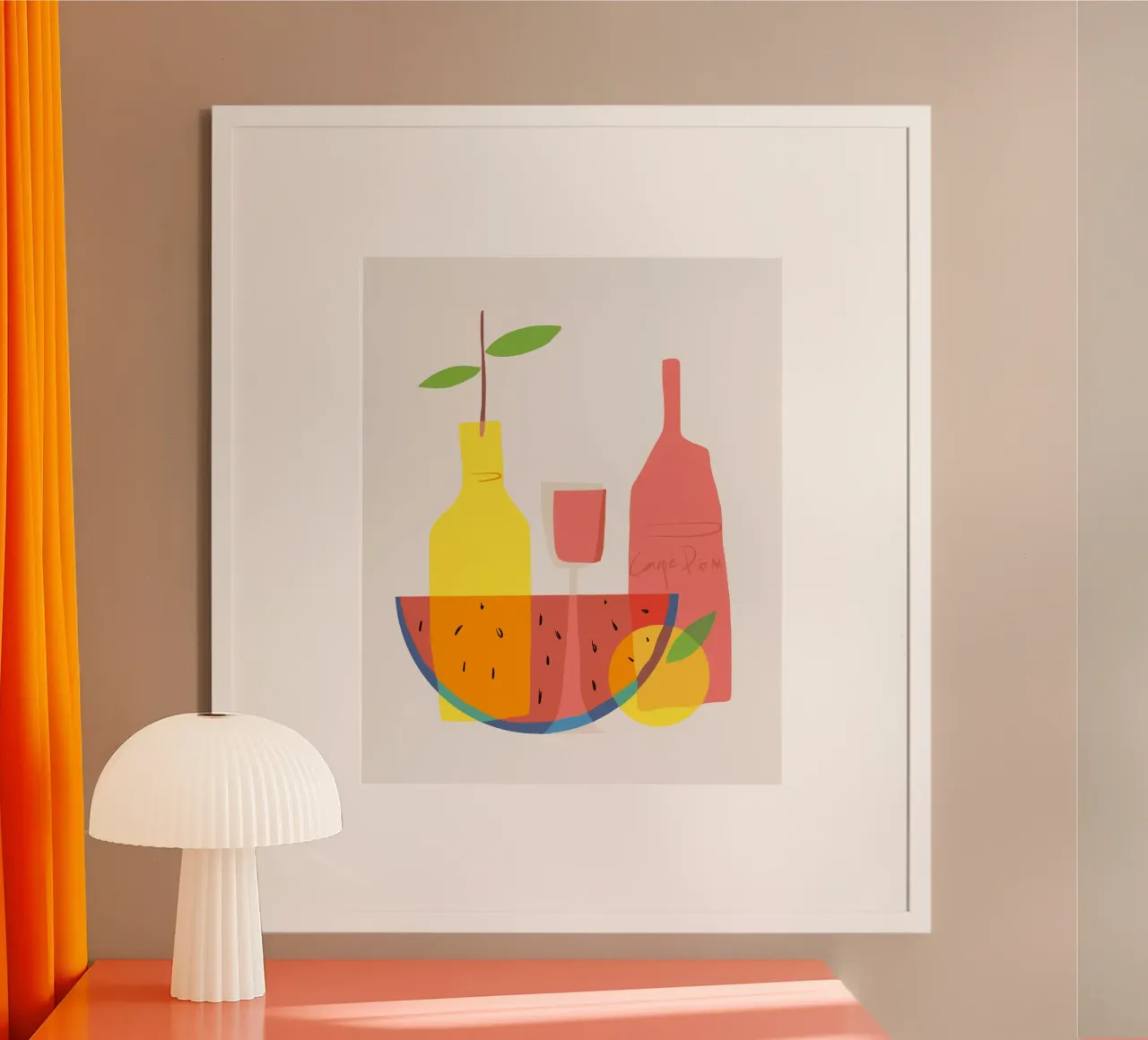 Melone e vino poster da Little Dean