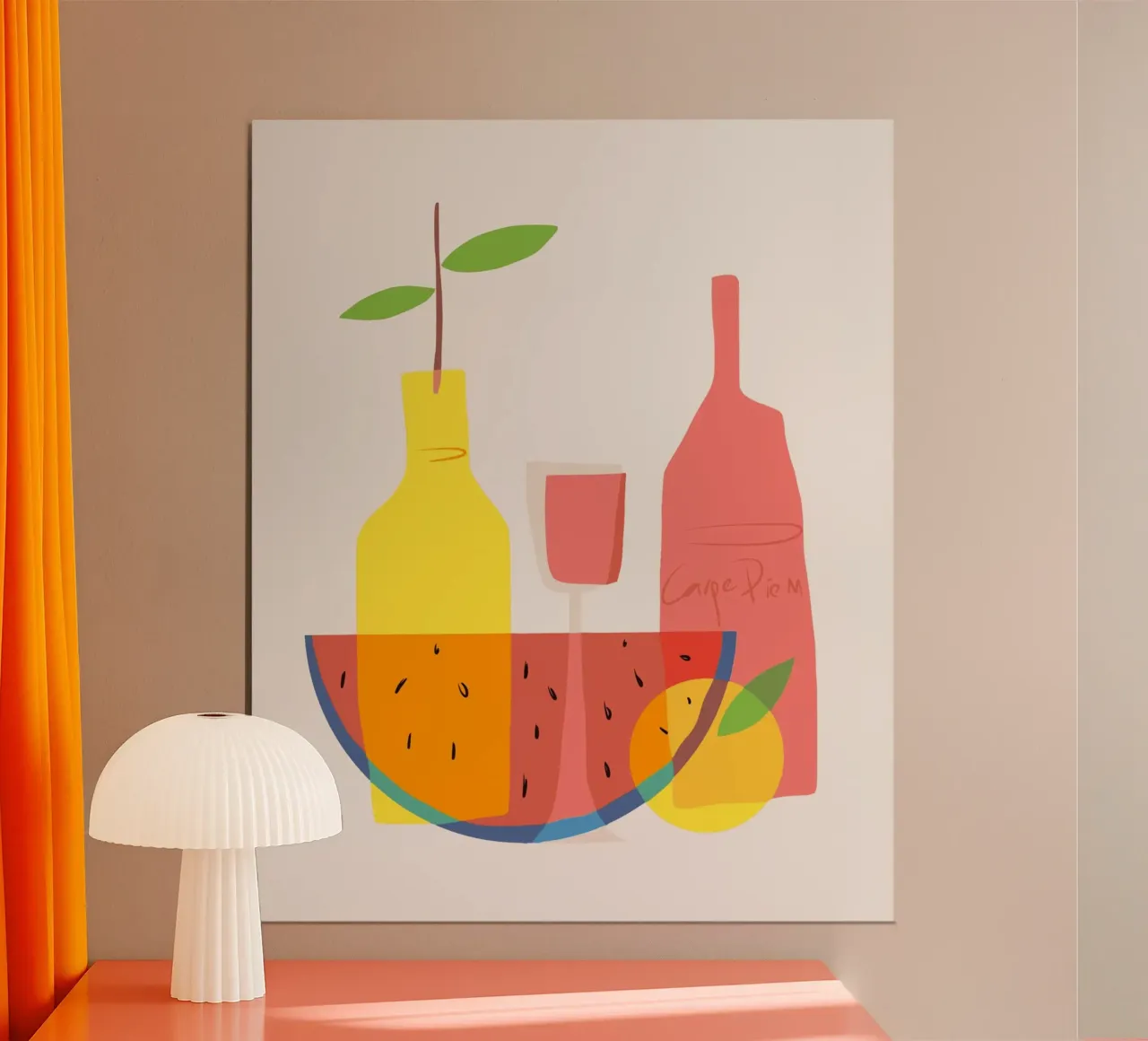 Melone e vino poster da Little Dean