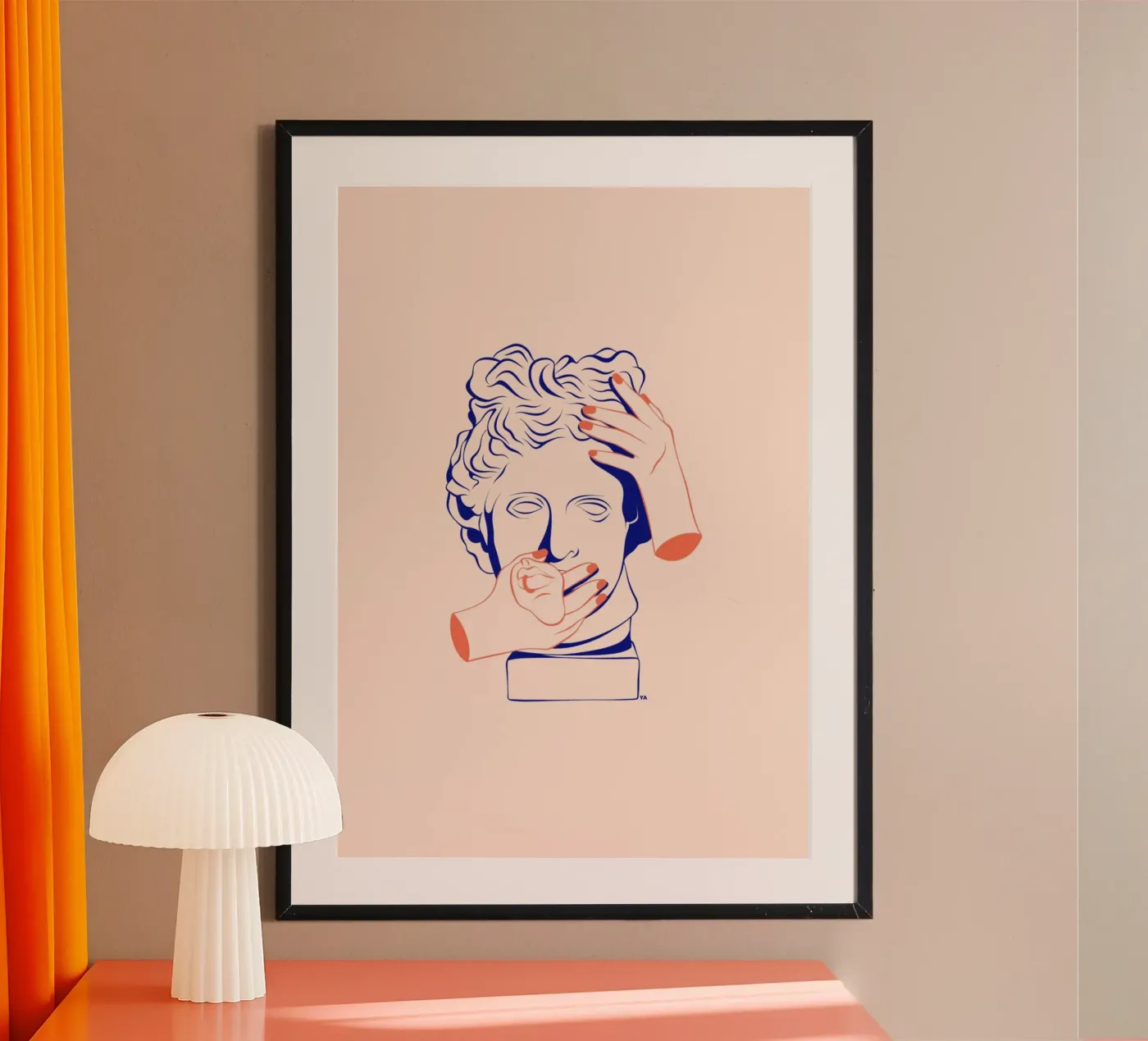 Statue poster de Lise.ya