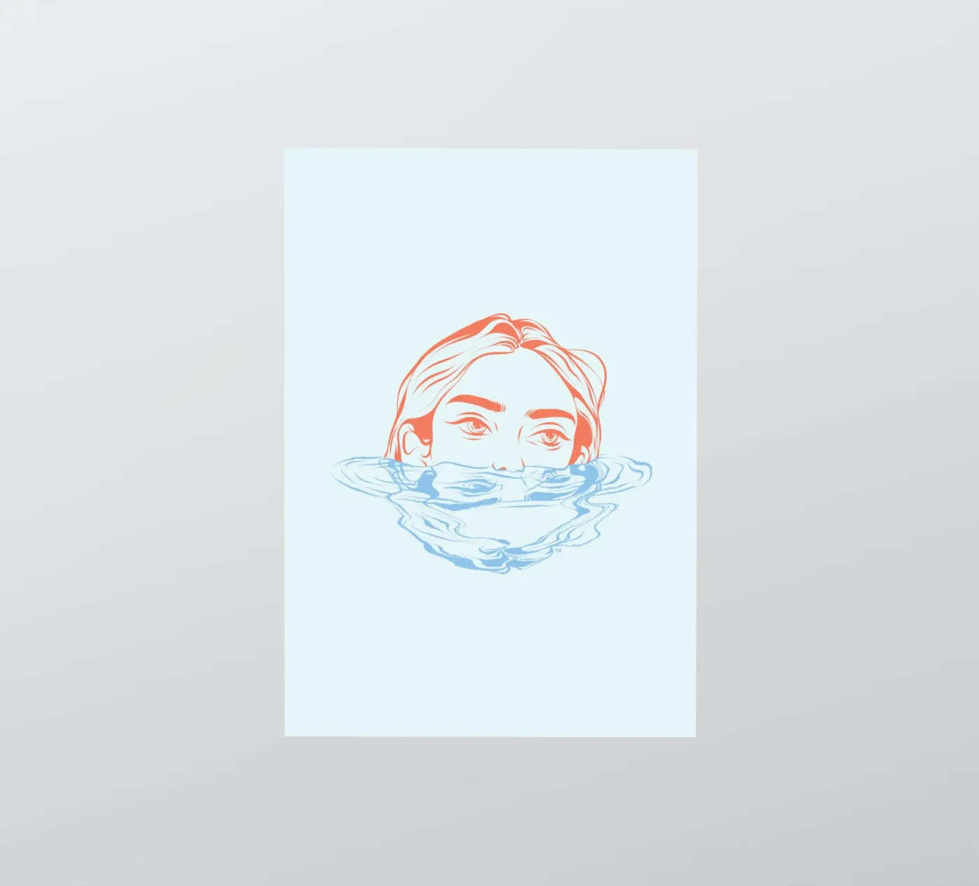 Doppelseitig Sticker von Lise.ya